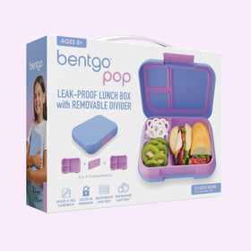 Bentgo Pop travels easily in backpacks and bags for everyday use.