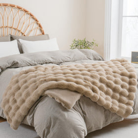 BENVWE boho farmhouse style blanket complements eclectic decor