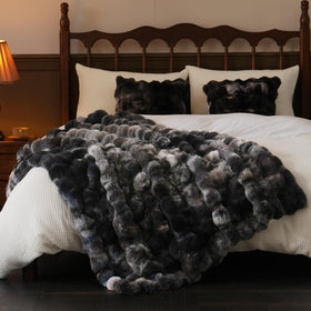 BENVWE fluffy faux fur throw gift-ready presentation