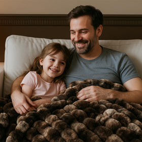 BENVWE tie-dye coffee hue brings warm, inviting mood to your sofa.