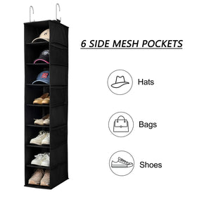 Berdeng breathable fabric and reinforced seams ensure durable closet storage
