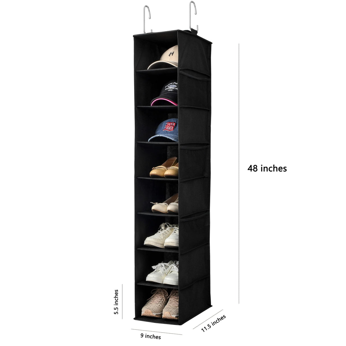 Berdeng closet organizer fits bedrooms and dorms for tidy spaces