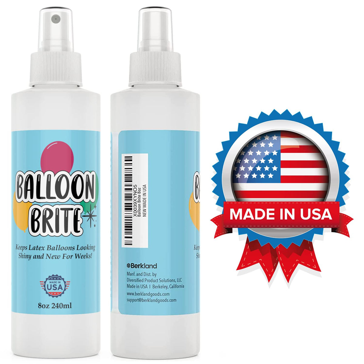 Easy-to-use Berkland spray requires no rag or gloves for touch-ups.