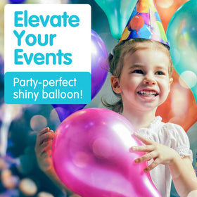 Non-toxic Berkland Balloon Brite keeps gatherings safe while adding shine.