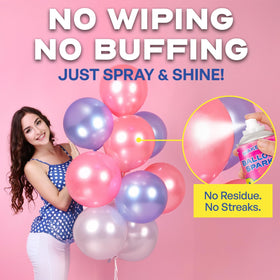 Sunlight-resistance shine keeps outdoor balloons looking fresh.