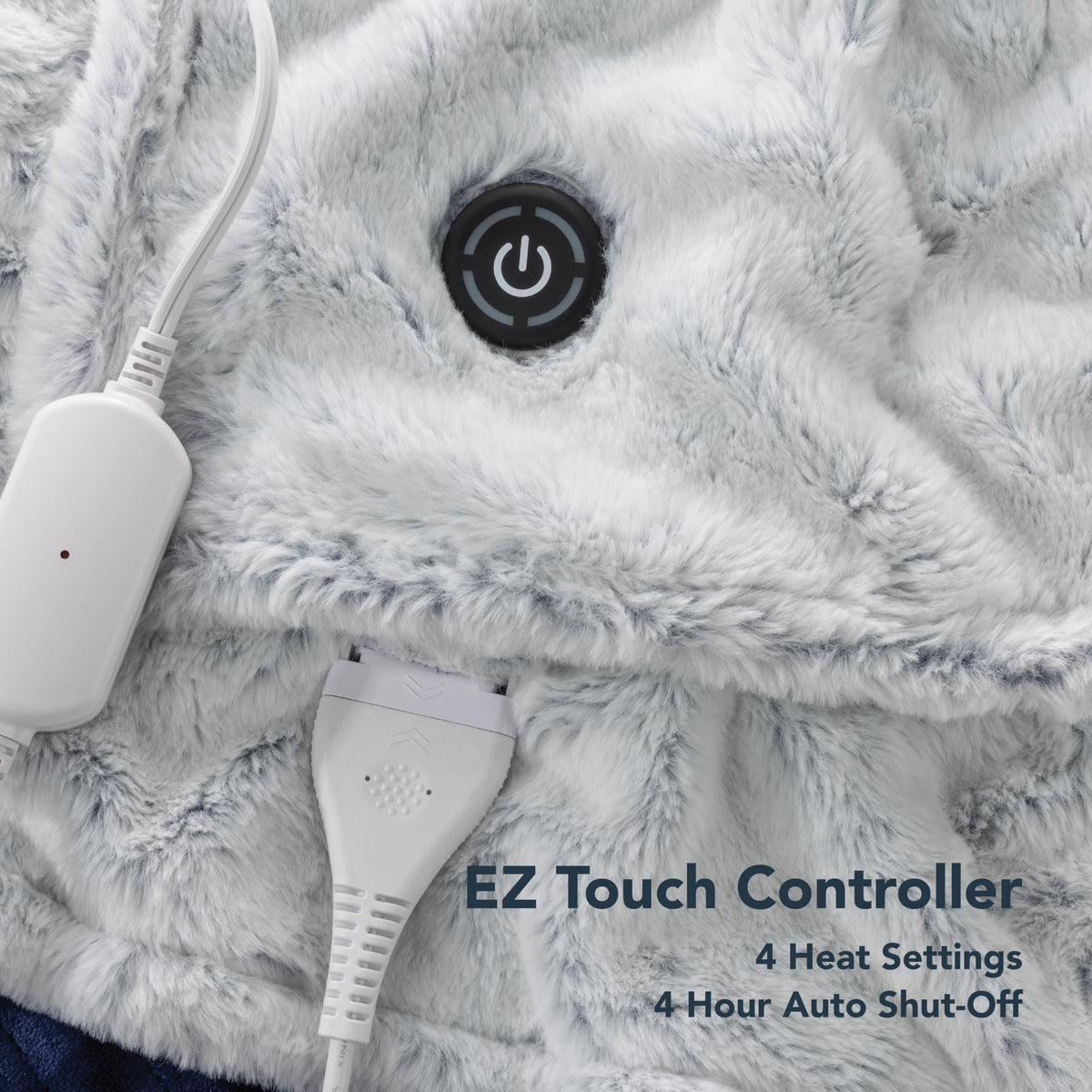Berkshire Blanket auto shut-off feature for safe use