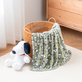 Gift-ready Berkshire Blanket Peanuts VelvetLoft throw idea for fans and kids.