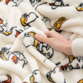 Official Peanuts licensed decor highlighted with Berkshire Blanket throw