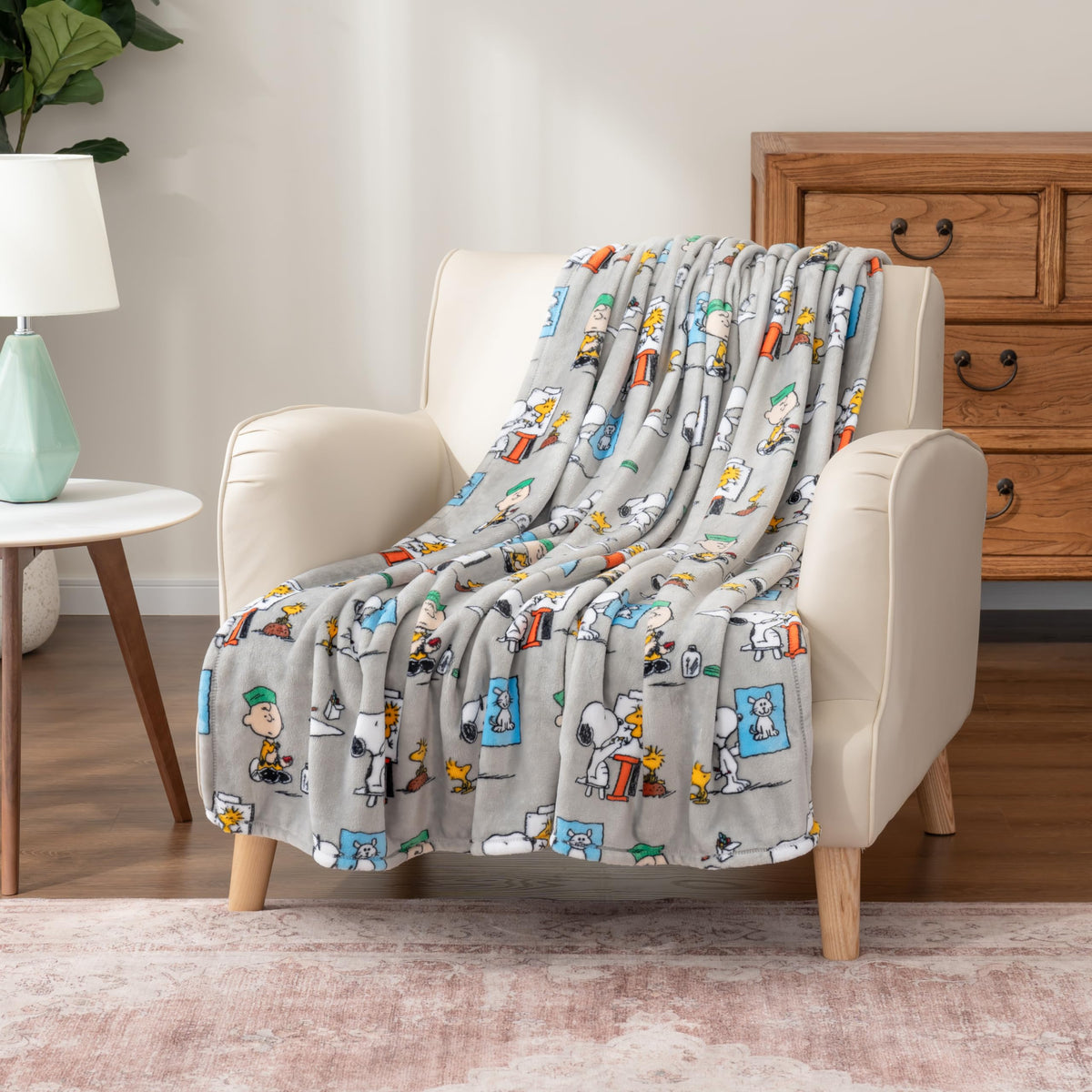 Machine-washable design keeps colors vibrant after frequent use.