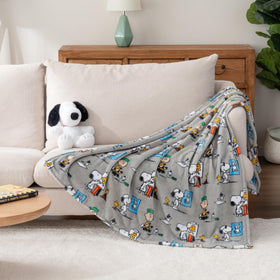 Generous 50x60 size invites full-body warmth for cozy lounging.