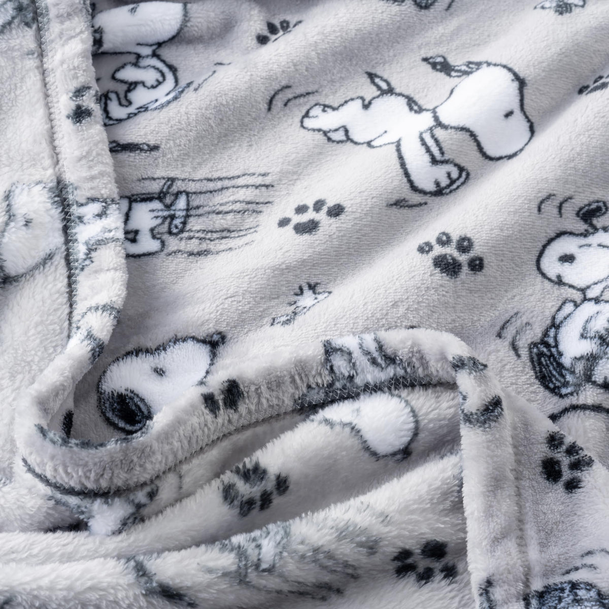 Soft VelvetLoft fabric feels lightweight yet warm during chilly nights.