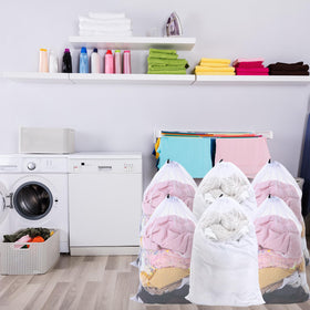 Berlune bag paired with detergents for efficient large-load washing