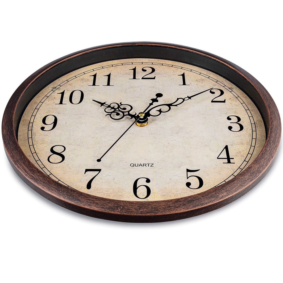 Bernhard Products easy to hang wall clock suits living room or office