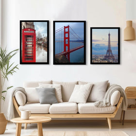 BESCRCL 18x24 frame inset ensures snug fit for photos.