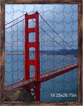 Bescrcl 19.25x26.75 picture frame front view for elegant wall display