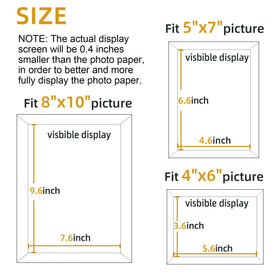 BESCRCL 4x6 frame close-up ideal for tabletop displays.