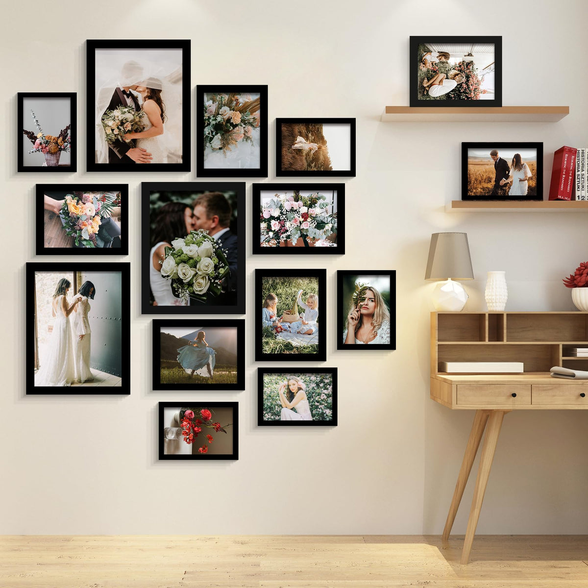 BESCRCL 5x7 frame close-up highlights scratch-resistant surface.
