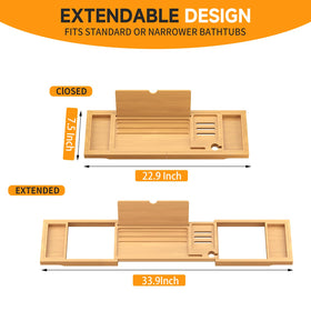 BESHOF multipurpose compartments organize soap, brushes and more