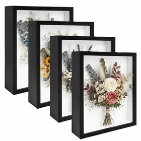 BeSlivewell shadow box frame 4-pack for versatile displays