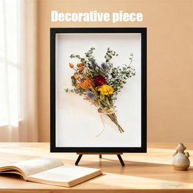 BeSlivewell wedding dress shadow box display in deep black