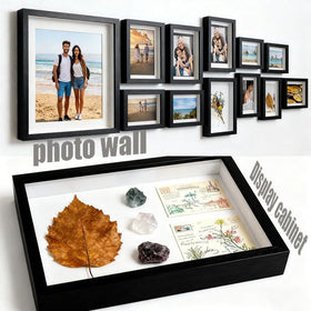 BeSlivewell sturdy wood shadow box construction for durability