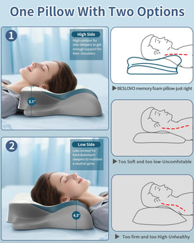Beslovo ice silk pillowcase cools skin and wicks moisture.