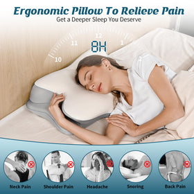 Bespillow neck pillow armrest-zone enhances arm comfort during sleep