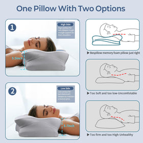 Bespillow butterfly neck pillow design reduces neck pressure