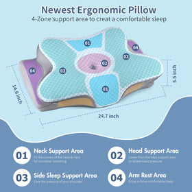 Bespillow ice silk cooling pillowcase reduces heat and wicks moisture.