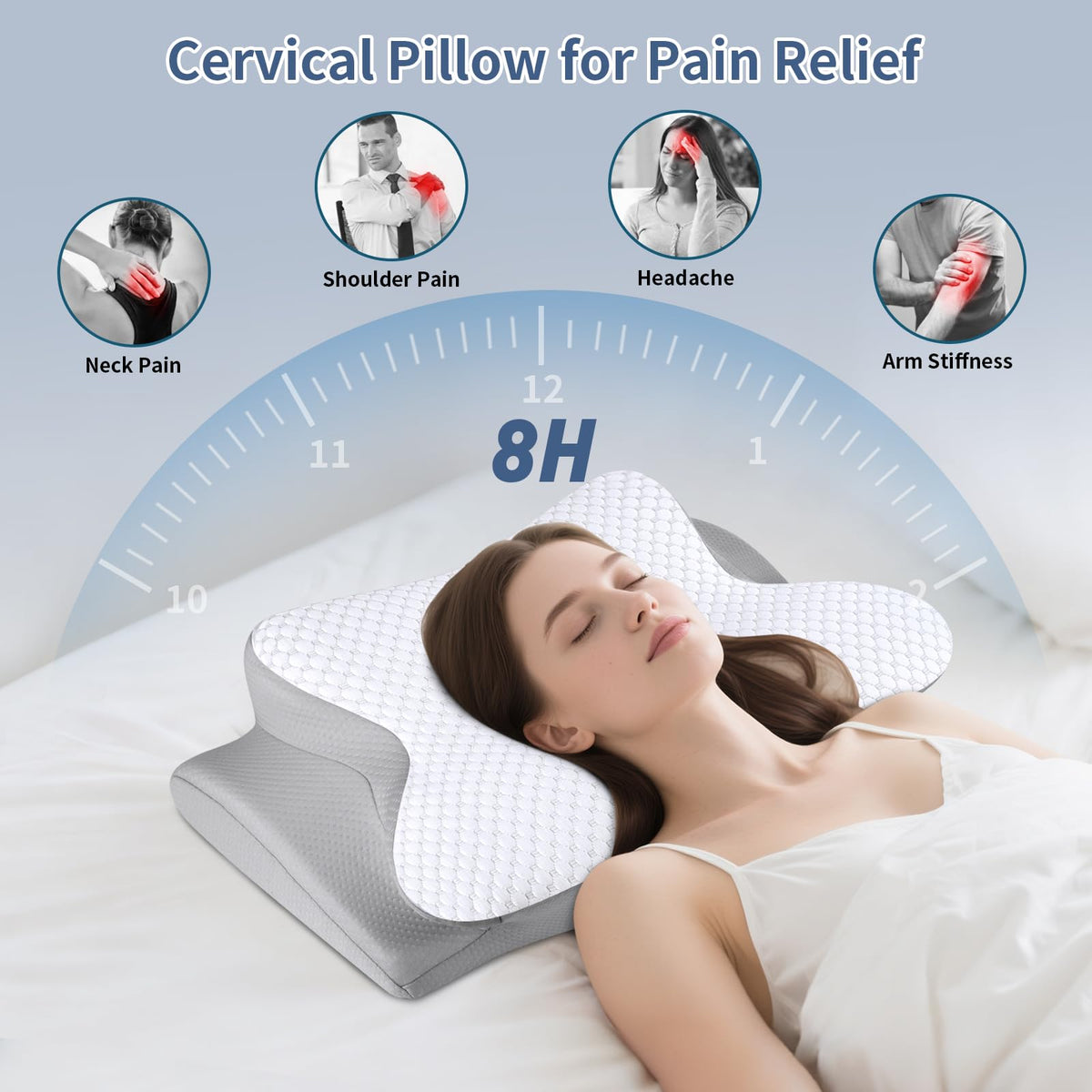 Bespillow skin friendly ice silk pillowcase provides breathable cooling for a refreshed night