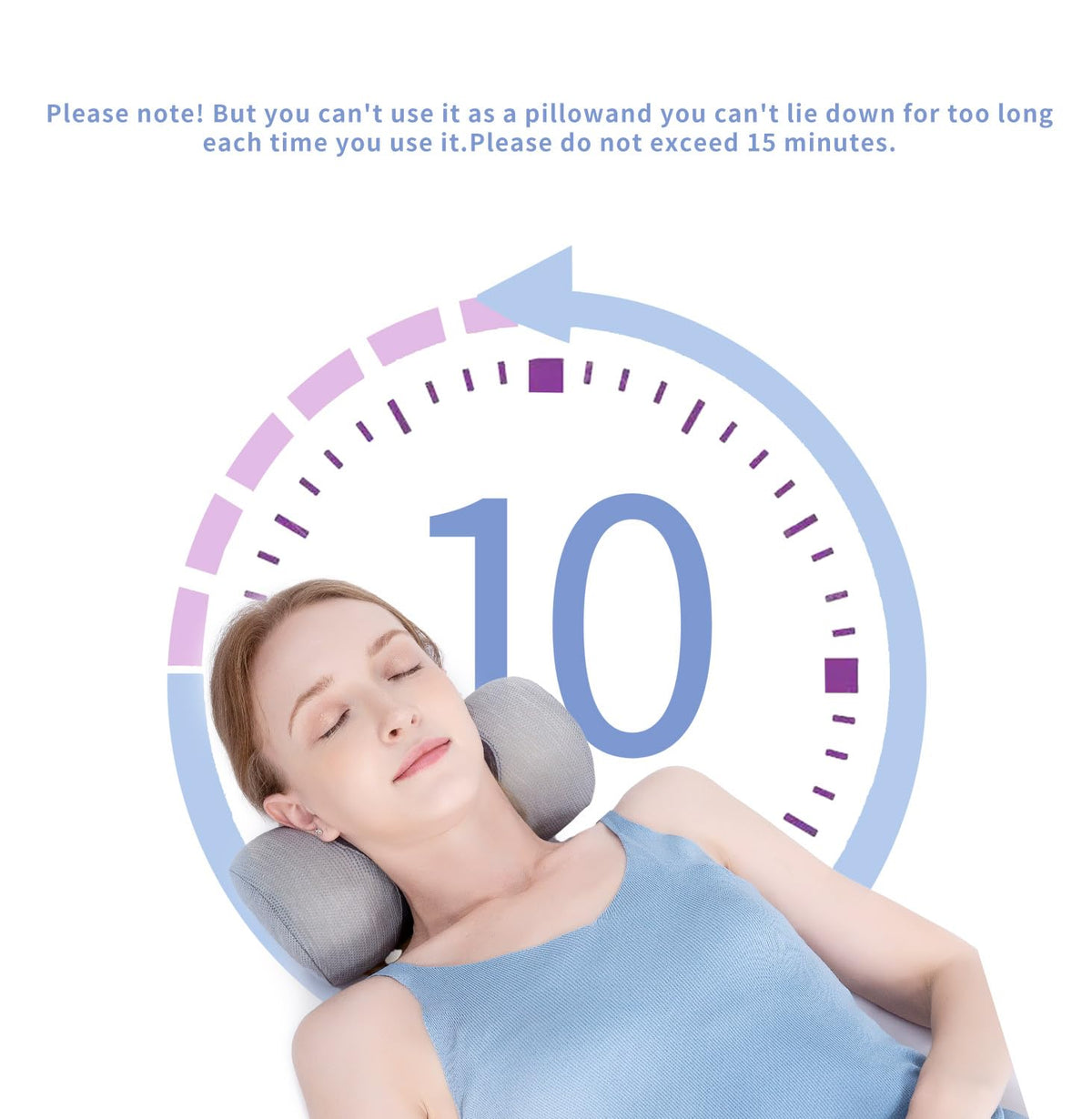 Bespilow back-sleep friendly shape maintains natural neck curvature.