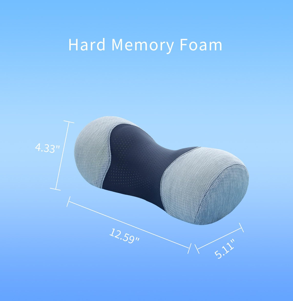 Bespilow odorless memory foam with OEKO-TEX certified cover for safety.