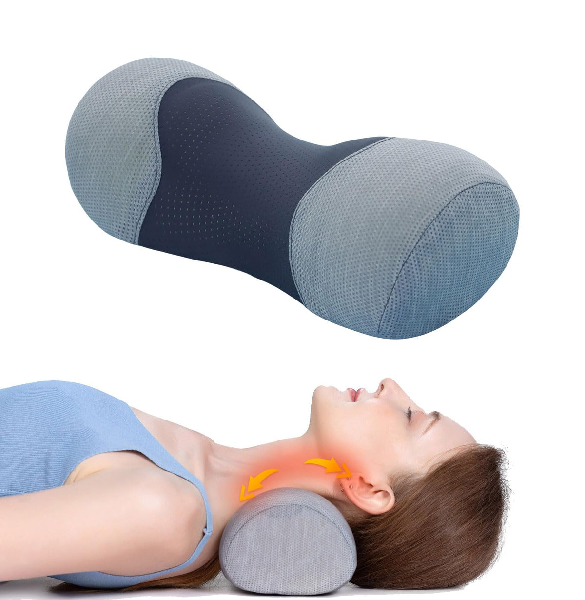 Bespilow OEKO-TEX safe cover keeps neck care routine skin-friendly.
