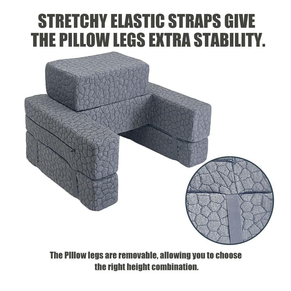 Bespilow removable machine-washable cover simplifies maintenance.