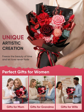 Bessol elegant gift packaging with vase ready to give