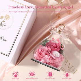 Bessol eternal rose in premium gift box ready to gift