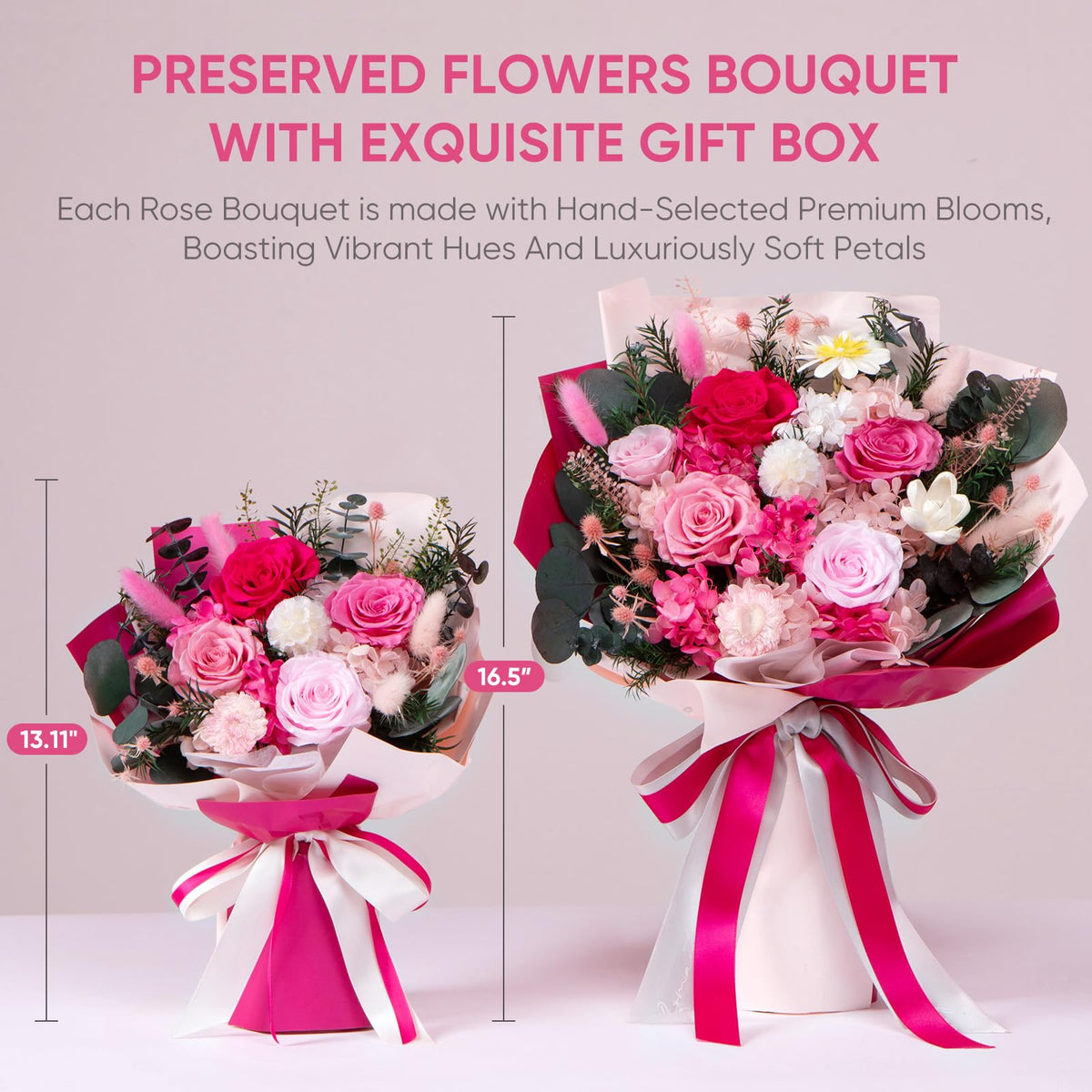 Bessol home decor arrangement adds elegant ambiance