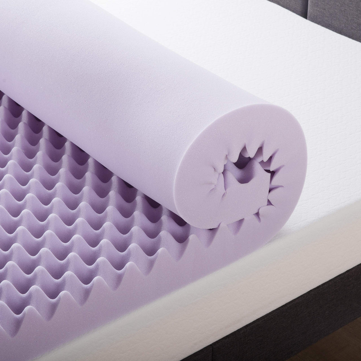 Best Price Mattress dorm setup uses topper for extra comfort