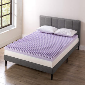 Best Price Mattress lavender-infused memory foam supports deeper, calmer sleep.