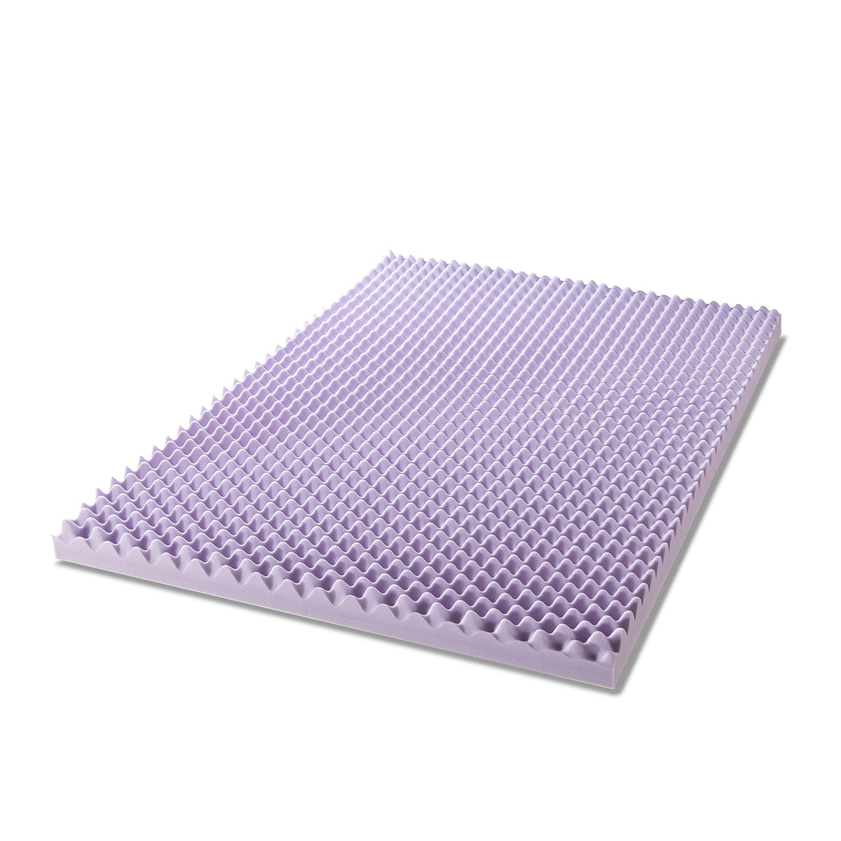 Best Price Mattress twin-size topper upgrades a small bedroom setup.