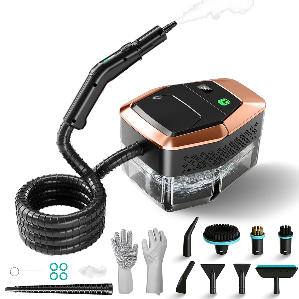 Bestbuy8 steam cleaner high-pressure steam power for grout and grime.