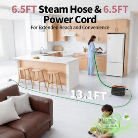 Bestbuy8 steam cleaner suitable for car detailing and home surfaces.