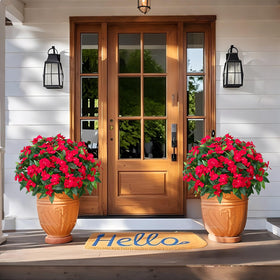 Besteek UV-resistant outdoor flowers withstand sun without fading.