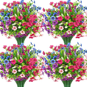 Besteek outdoor lavender-daisy bundle for porch decor with vibrant color
