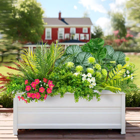 Besteek garden borders artificial plants create dense evergreen accents