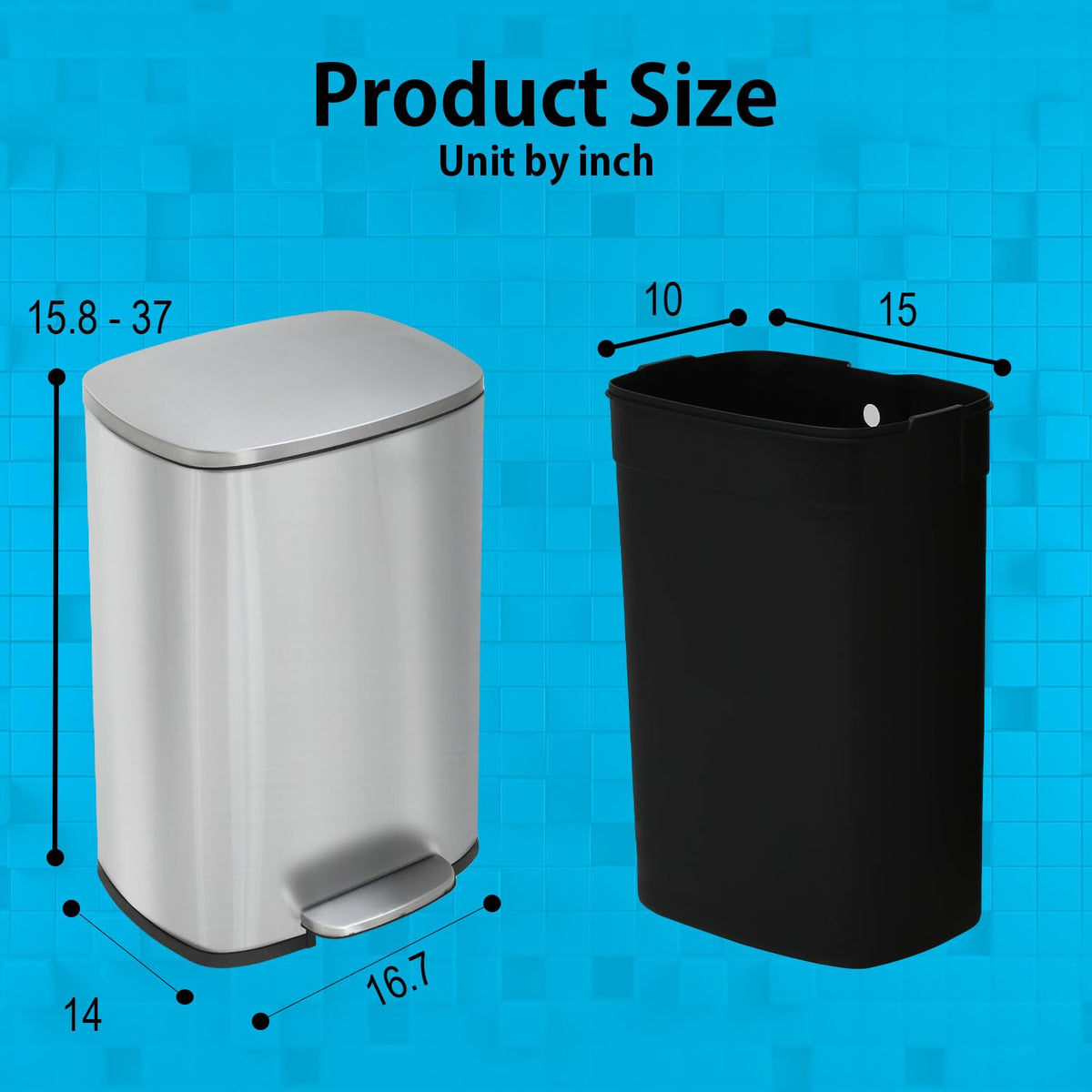 BestMassage durable stainless steel construction resists wear and tears.