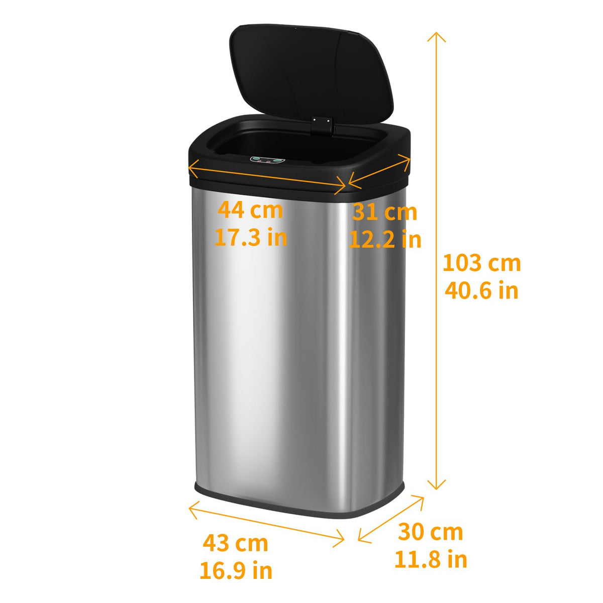 BestOffice 82L easy-clean surface simplifies maintenance after busy days.
