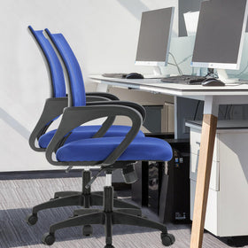 BestOffice mid-back lumbar support chair promotes proper posture while seated.