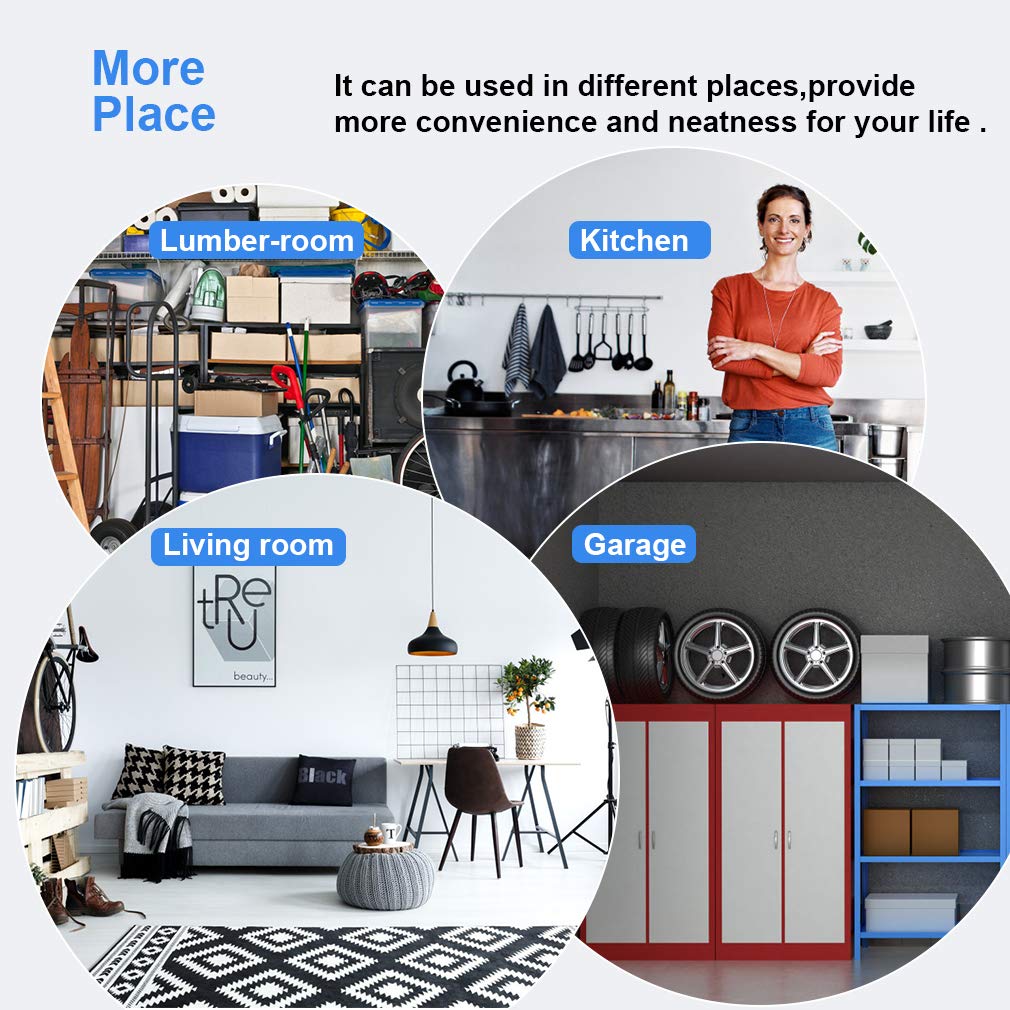 BestOffice multipurpose shelving for kitchen, closet, and workshop