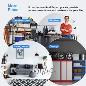 BestOffice multipurpose shelving for kitchen, closet, and workshop
